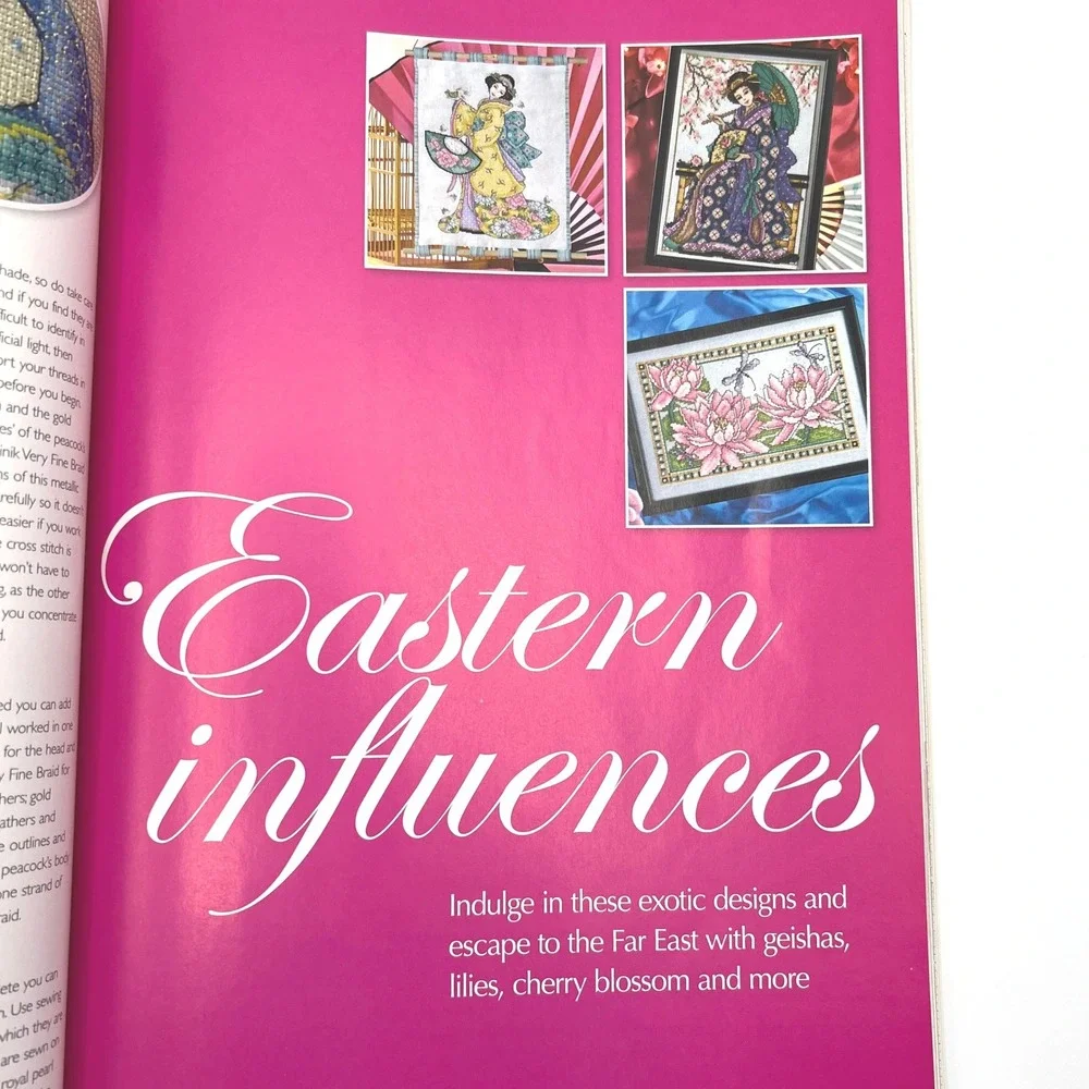 Joan Elliott Cross Stitch Collection Magazine 44 Designs Fairies Medieval RARE